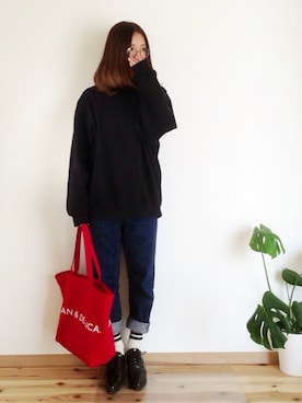 minimalist_aponさん（レディース・152cm）の冬コーディネート