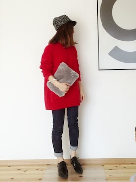 minimalist_aponさん（レディース・152cm）の冬コーディネート