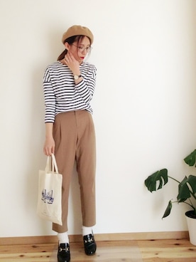 minimalist_aponさん（レディース・152cm）の冬コーディネート