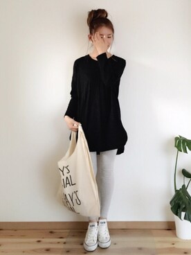 minimalist_aponさん（レディース・152cm）の春コーディネート