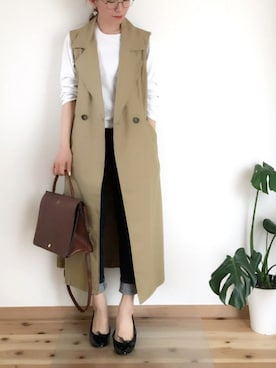 minimalist_aponさん（レディース・152cm）の春コーディネート