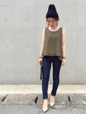 minimalist_aponさん（レディース・152cm）の夏コーディネート