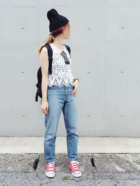 minimalist_aponさん（レディース・152cm）の夏コーディネート