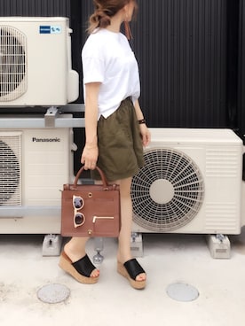 minimalist_aponさん（レディース・152cm）の夏コーディネート