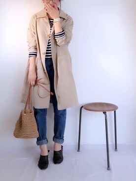 minimalist_aponさん（レディース・152cm）の秋コーディネート