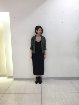 「KBF+（ケービーエフプラス）のアイテム」を使った、ayumiさん（レディース・167cm）の春コーディネート