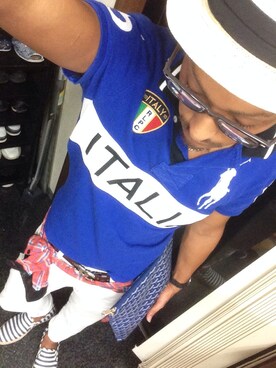 近岡良次さん（メンズ・178cm）の夏コーディネート