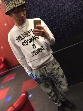 近岡良次さん（メンズ・178cm）の春コーディネート
