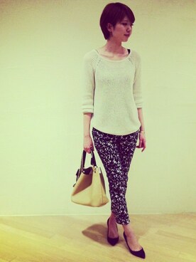 店長さん（レディース・165cm）の秋コーディネート