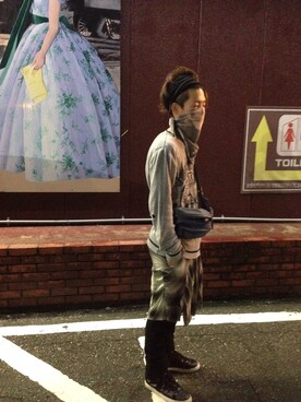 「レイヤードパンツ」｜ちゃおっすさん（メンズ・170cm）の秋コーディネート