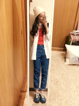 「アイテム（シャツワンピース）」を使った、shyさん（レディース・167cm）の夏コーディネート