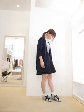 「ISABEL MARANT（イザベルマラン）のアイテム（トップス）」を使った、FLONTVIOROスタッフさん（レディース・160cm）の夏コーディネート