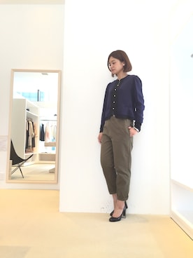 「YOSHIYO」｜FLONTVIOROスタッフさん（レディース・160cm）の夏コーディネート