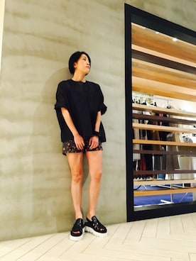 「ISABEL MARANT（イザベルマラン）のアイテム（パンツ）」を使った、FLONTVIOROスタッフさん（レディース・160cm）の冬コーディネート