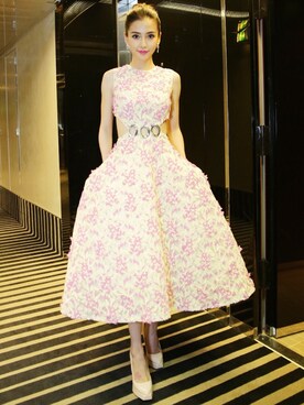 ドレスを使った Angelababy の人気ファッションコーディネート Wear