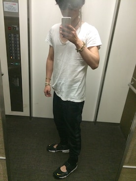 オカザキジョーさん（メンズ・174cm）の夏コーディネート