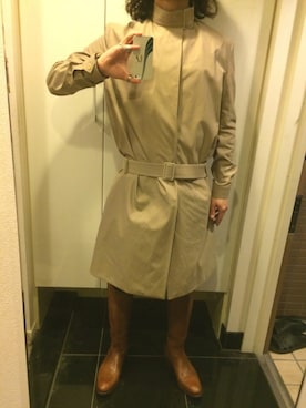 「Trading Post（トレーディングポスト）のアイテム（ブーツ）」を使った、オカザキジョーさん（メンズ・174cm）の秋コーディネート