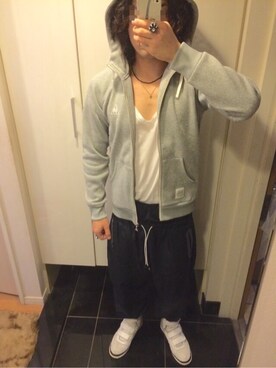 「CHRISTOPHER SHANNON（クリストファーシャノン）のアイテム」を使った、オカザキジョーさん（メンズ・174cm）の秋コーディネート