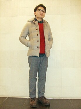 星さん(メンズ・168cm)の冬コーディネート