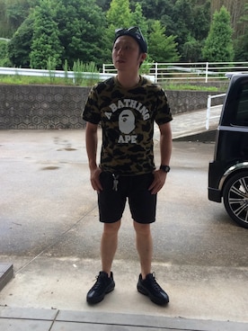 「G-SHOCK」｜amanoさん（メンズ・167cm）の夏コーディネート