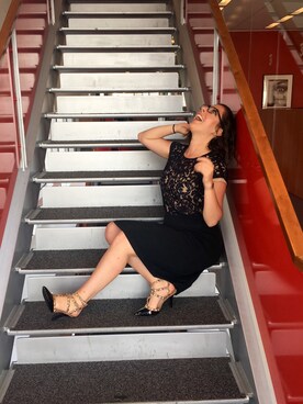 「BCBGeneration（ビーシービージェネレーション）のアイテム」を使った、LZさん（レディース・153cm）の秋コーディネート