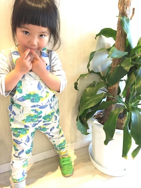 LILYsNICOさん（キッズ・80cm）の春コーディネート