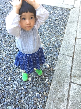 LILYsNICOさん（キッズ・80cm）の春コーディネート