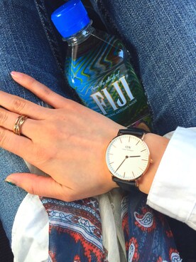 「Daniel Wellington」｜nanakoさん（レディース・158cm）の冬コーディネート