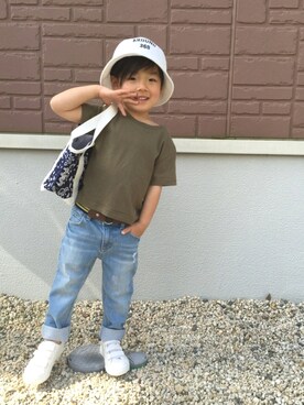 　　　toui'さん（キッズ・110cm）の春コーディネート