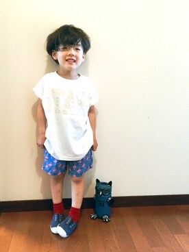 　　　toui'さん（キッズ・110cm）の夏コーディネート