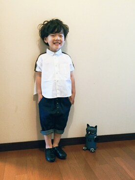 「ドラフトCO」｜「アイテム（その他）」を使った、　　　toui'さん（キッズ・110cm）の夏コーディネート