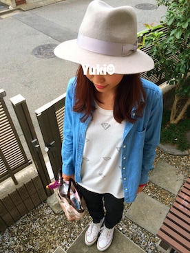 Yukiさん（レディース・156cm）の夏コーディネート