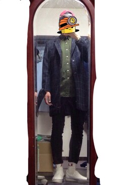 「Polo Ralph Lauren」｜「アイテム（チェスターコート）」を使った、toshiさん（メンズ・179cm）の春コーディネート