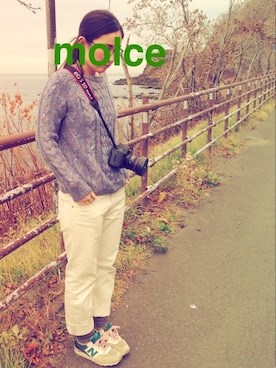 molceさん（レディース・165cm）の秋コーディネート