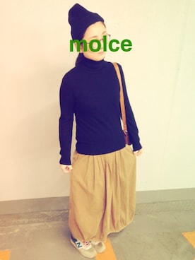 molceさん（レディース・165cm）の冬コーディネート