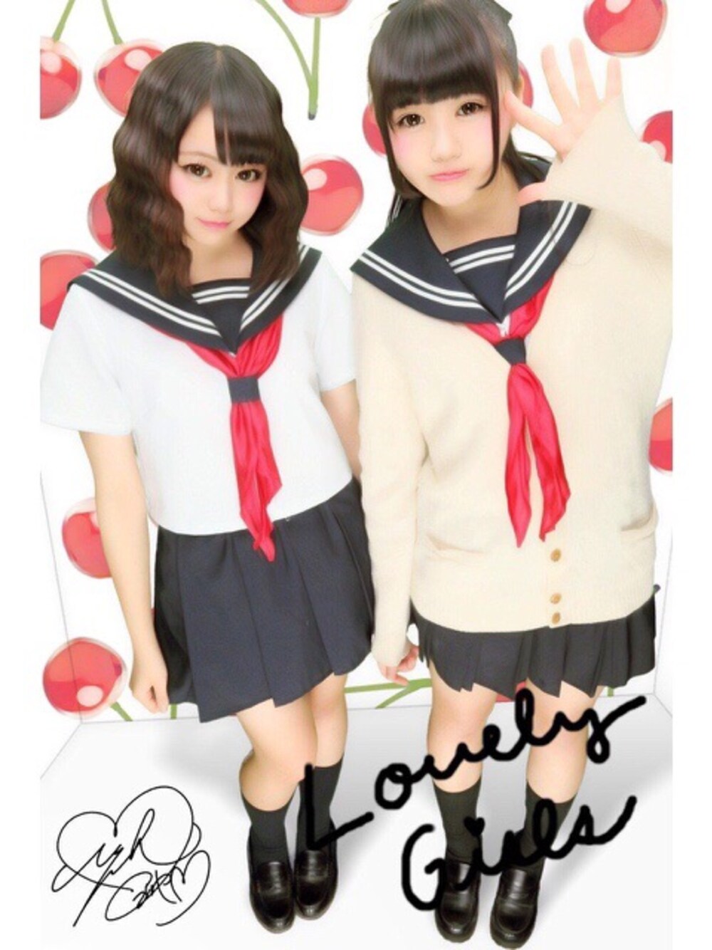 「コスプレ、セーラー服、学生、ボブ、ウェーブヘアー、パーマ」｜「tutuannaのアイテム（ソックス/靴下、その他）」を使った、yuniさん（レディース・163cm）の冬コーディネートの1枚目の写真