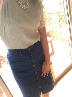 eriさん（レディース・159cm）の夏コーディネート