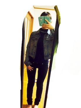 「INGNI（イング）のアイテム（ニット/セーター、その他）」を使った、秋帆さん（レディース・153cm）の秋コーディネート
