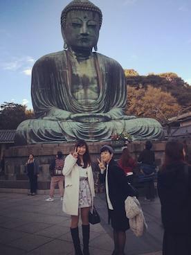 ricaさん（レディース・166cm）の冬コーディネート