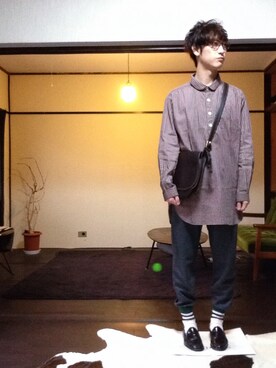 Dyeさん（メンズ・175cm）の秋コーディネート