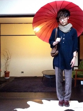 Dyeさん（メンズ・175cm）の秋コーディネート