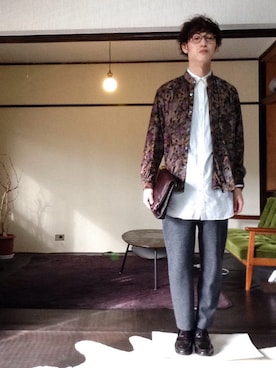 Dyeさん（メンズ・175cm）の秋コーディネート