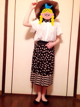 「Switch（スウィッチ）のアイテム」を使った、えるも。さん（レディース・155cm）の春コーディネート