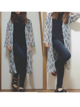 ゆなさん（レディース・160cm）の秋コーディネート