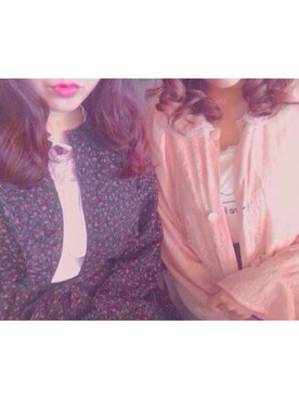 「薔薇」｜「アイテム（その他アウター）」を使った、naoさん（レディース・158cm）の秋コーディネート