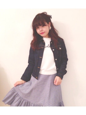 「JELLY BEANS」｜「アイテム（ブーティ）」を使った、naoさん（レディース・158cm）の春コーディネート