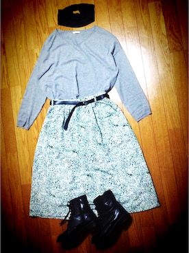 harunaさん（レディース・160cm）の春コーディネート