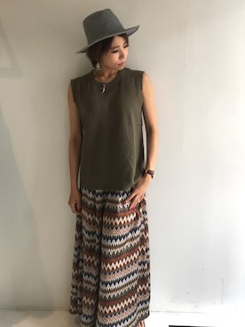 shiorinさん（レディース・158cm）の夏コーディネート