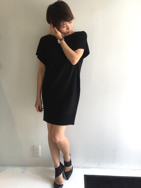 「LOOPのアイテム」を使った、shiorinさん（レディース・158cm）の夏コーディネート