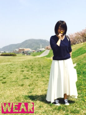 ゆあ。さん（レディース・158cm）の春コーディネート